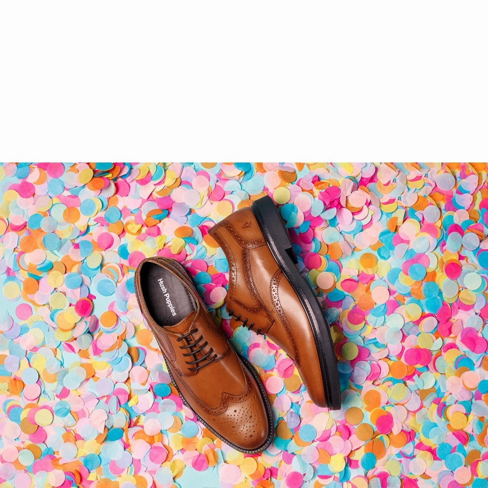 Hush Puppies Kingston Brogue Active Comfort Chic Design