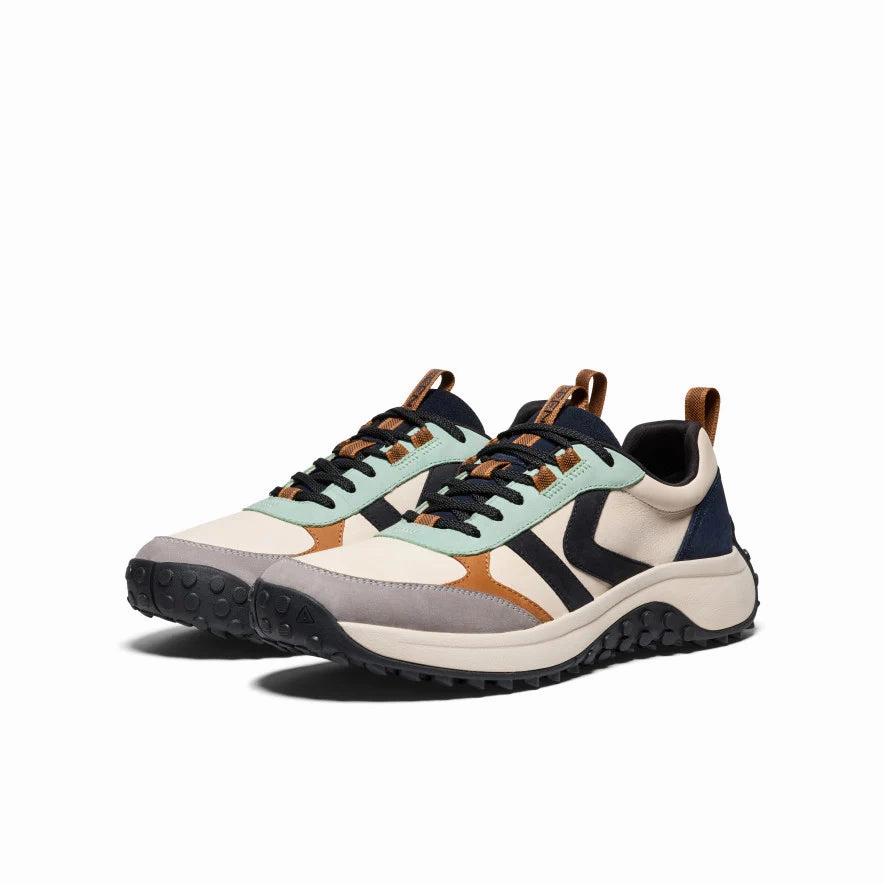 Anti   Static Stroll Ready Men's KS86 Leather Sneaker Granite Green/Curry