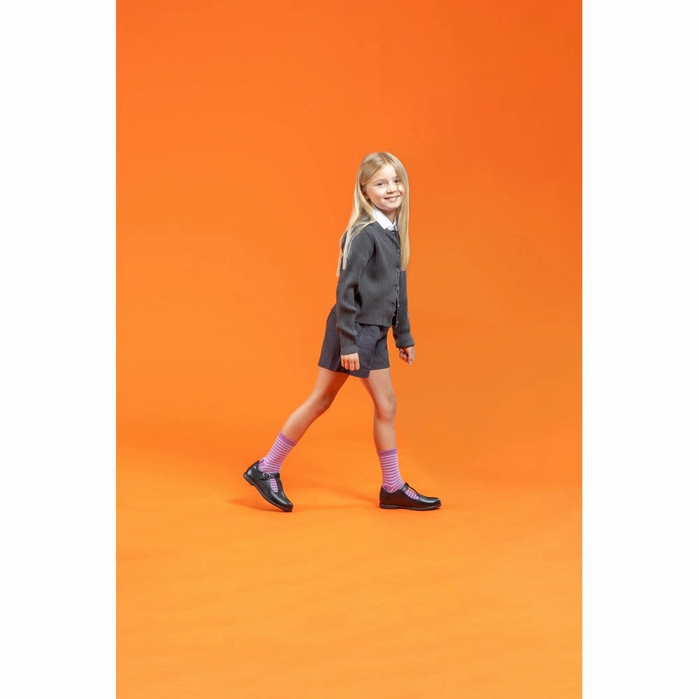 Hush Puppies Britney Junior School Shoes Sun Path