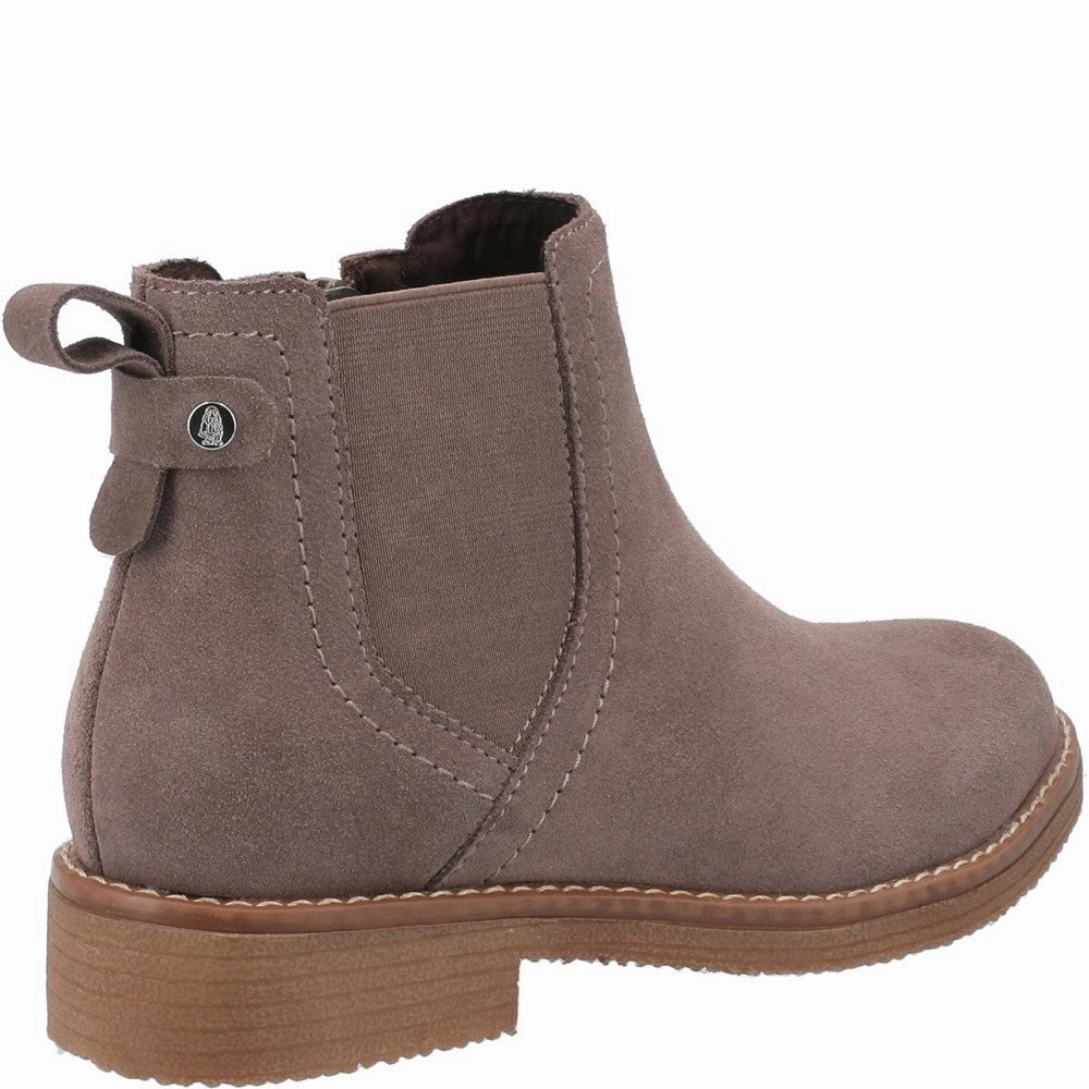 Hush Puppies Maddy Ladies Ankle Boots Block Jog