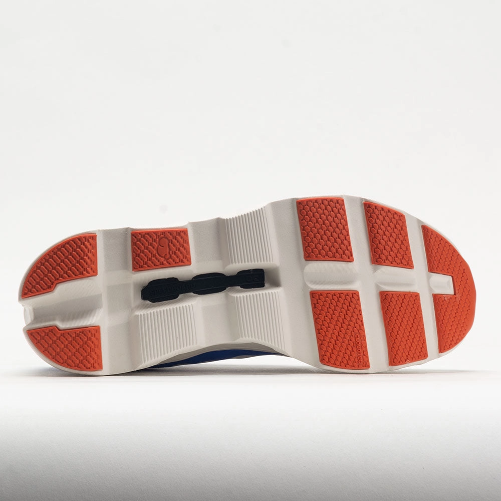 supportive shoes endurance runners On Cloudmonster Women's  Frost/Cobalt