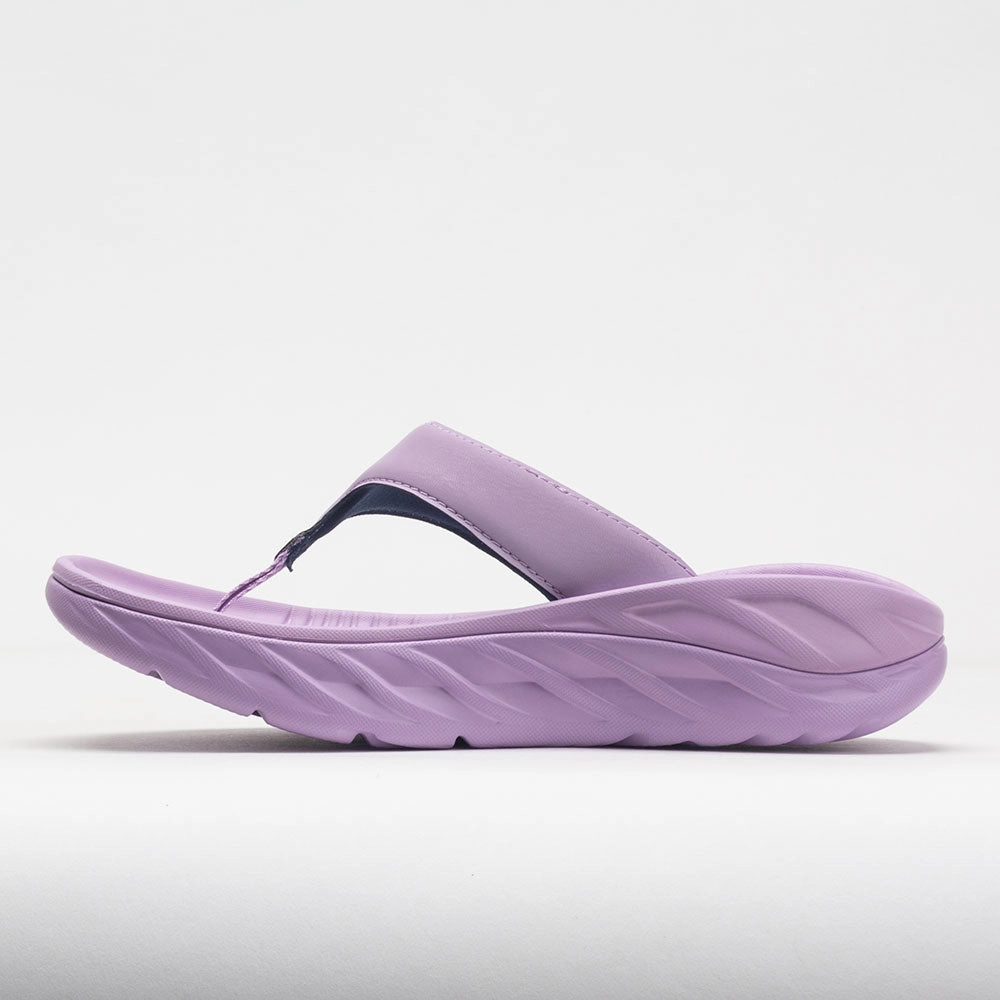 Impact Resistant HOKA Ora Recovery Flip Women's  Violet Bloom/Outer Space