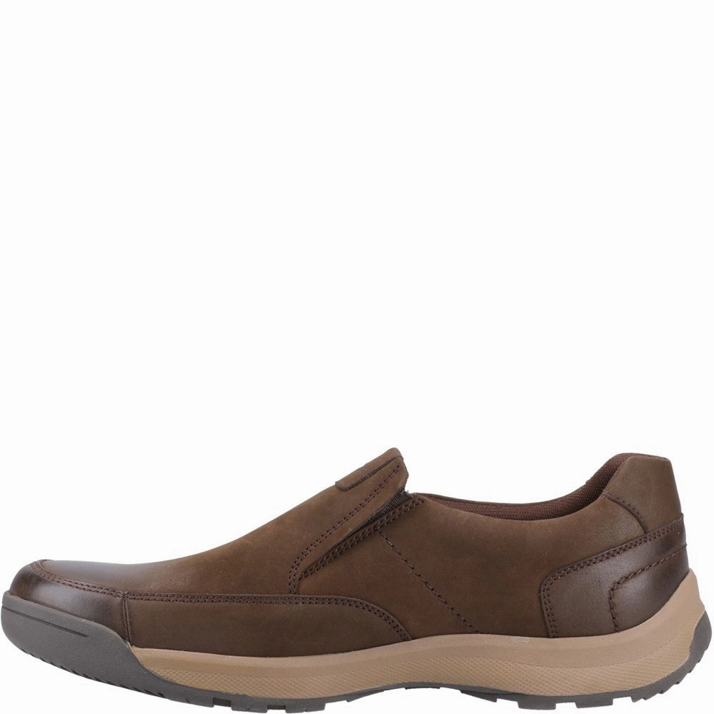 Hush Puppies Vaun Slip On Wide Fit Shoes Move Around