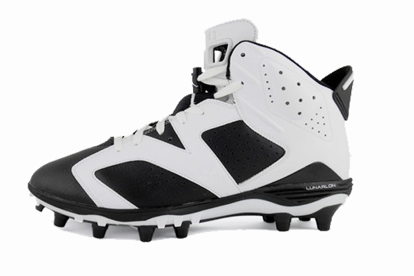 Air Jordan 6 Cleat "Oreo" elastic - strap shoes multi - surface shoes