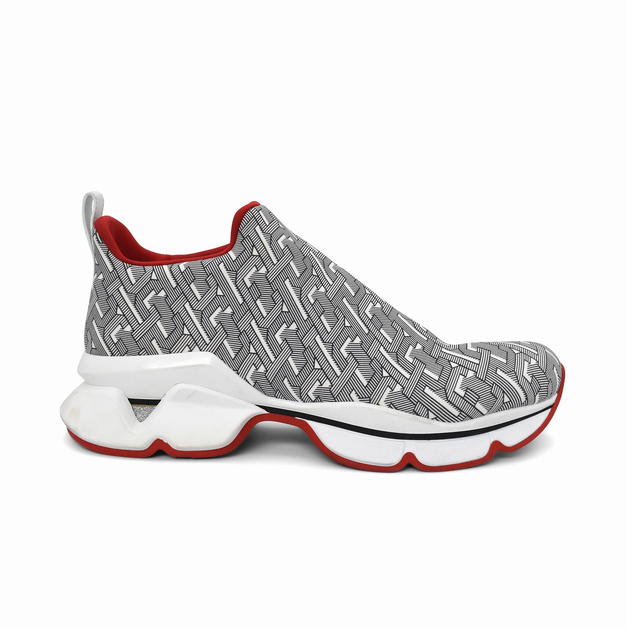 Tensile Barrier Tech Comfortable Flex Christian Louboutin 'Space Run' Sneakers - Men's 47.5