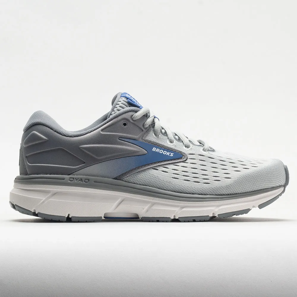 Brooks Dyad 11 Women's  Grey/White/Blue ultramarathon - specific shoes promotion - themed running wear