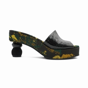 Non Slip Dries Van Noten Embroidered Mules - Women's 37