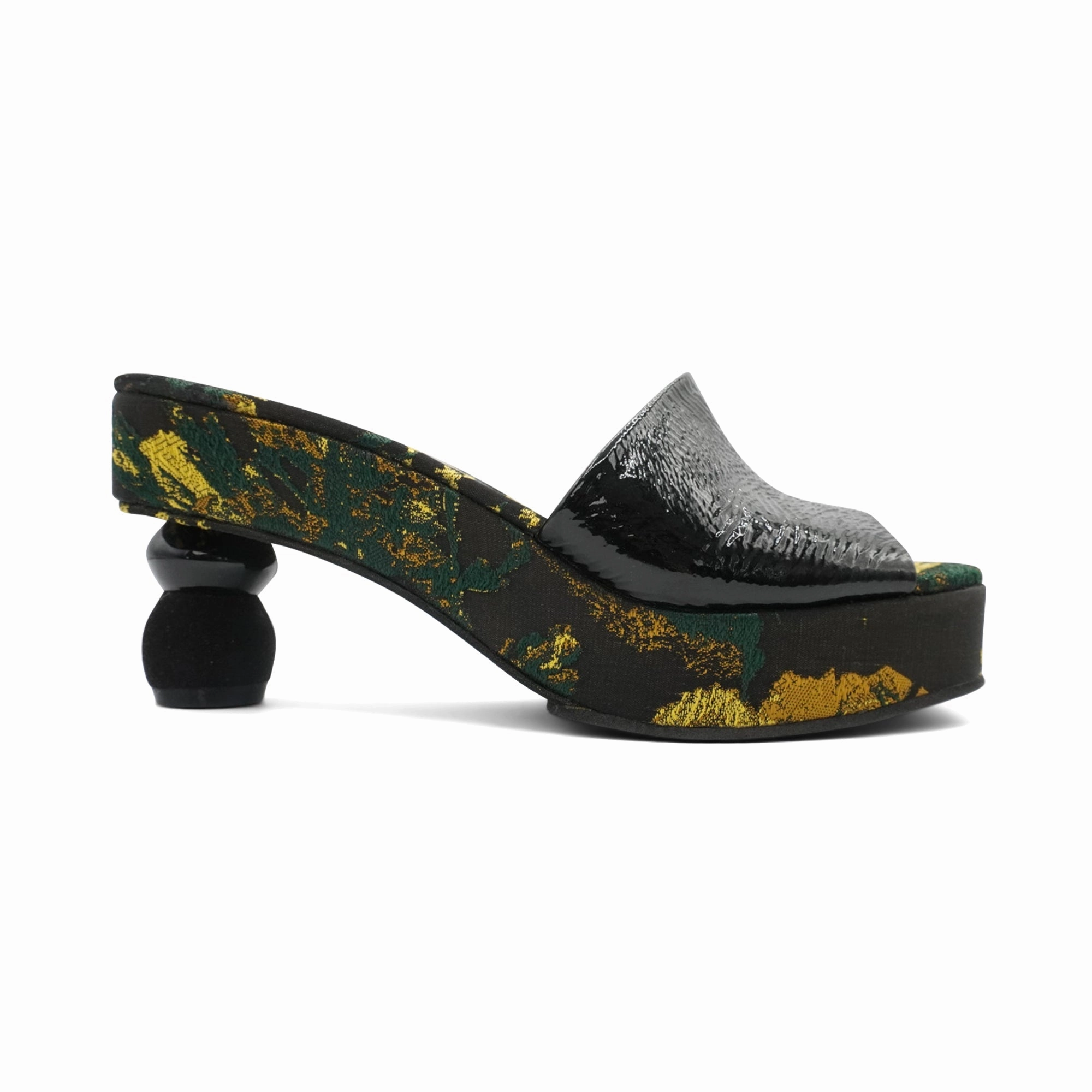 Non Slip Dries Van Noten Embroidered Mules - Women's 37