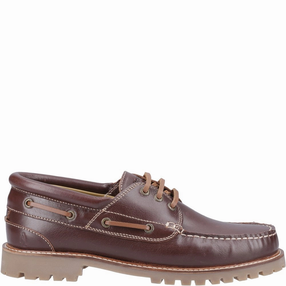 Hush Puppies Weston Boat Shoe Slip Off Support Feel