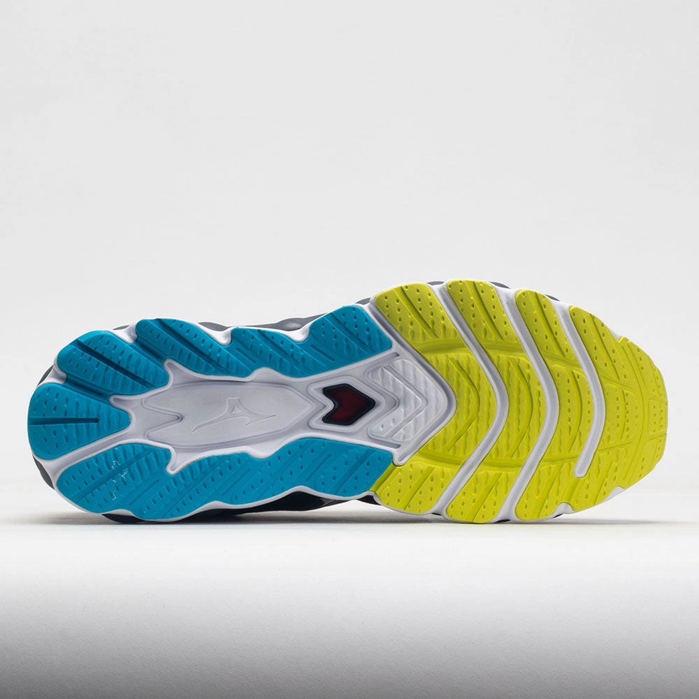 Mizuno Wave Sky 7 Men's  Pearl Blue/White versatile - use - adaptability shoes Marathon - running