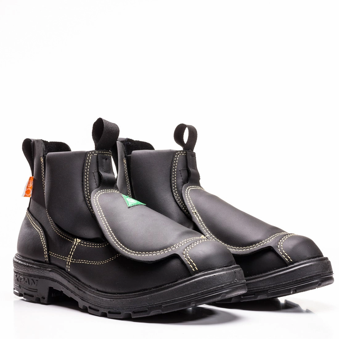 Leather Comfort Royer 2089 XP Blk Metguard Dual density Rubber Sole