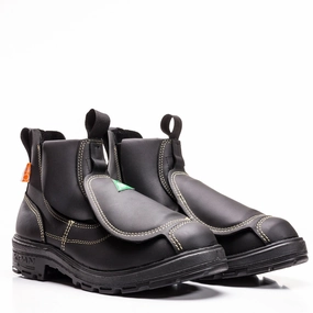 Leather Comfort Royer 2089 XP Blk Metguard Dual density Rubber Sole