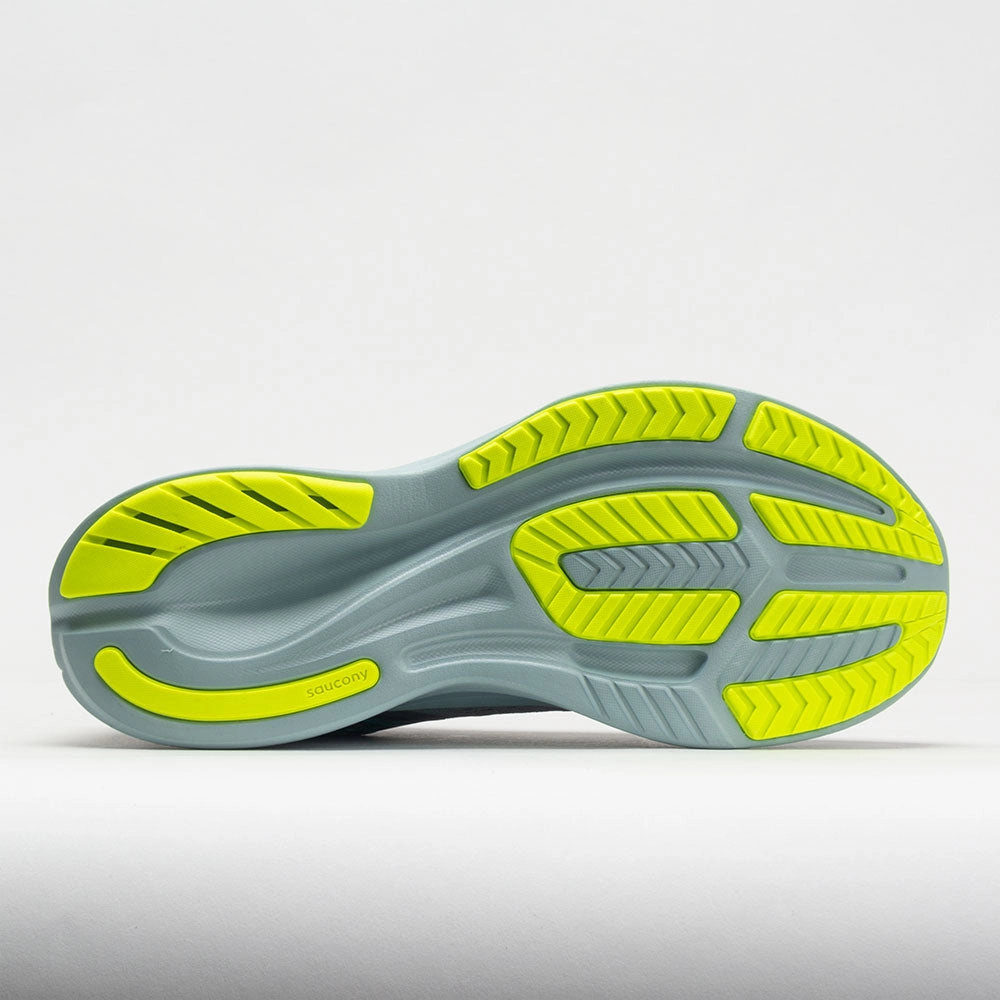 running in a volcanic area shoes Saucony Ride 16 Men's  Fossil/Palm