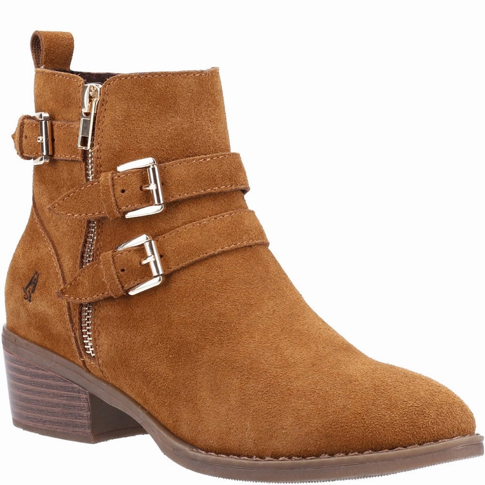 Hush Puppies Jenna Ankle Boot Style Go Synthetic