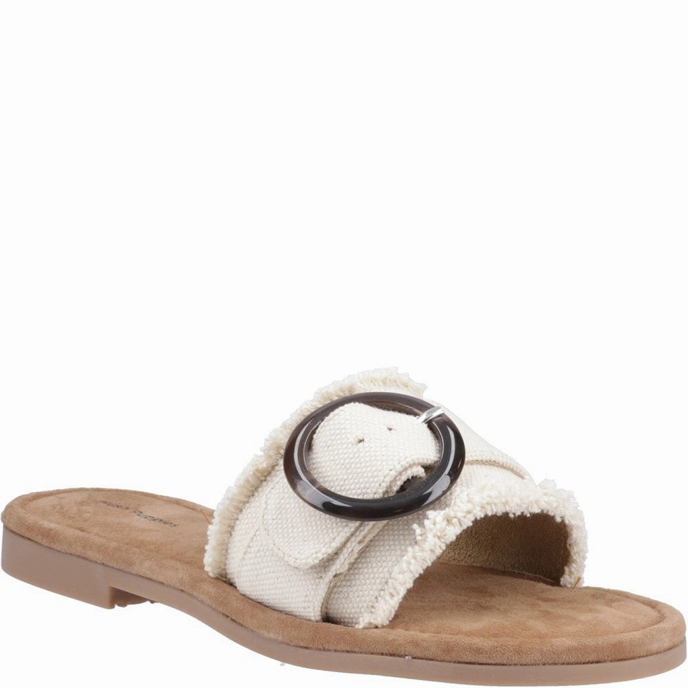 Hush Puppies Hayley Buckle Slide Easy   wear No Breakin