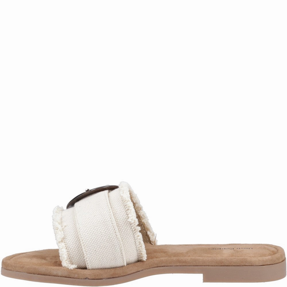 Farm Step Hush Puppies Hayley Buckle Slide