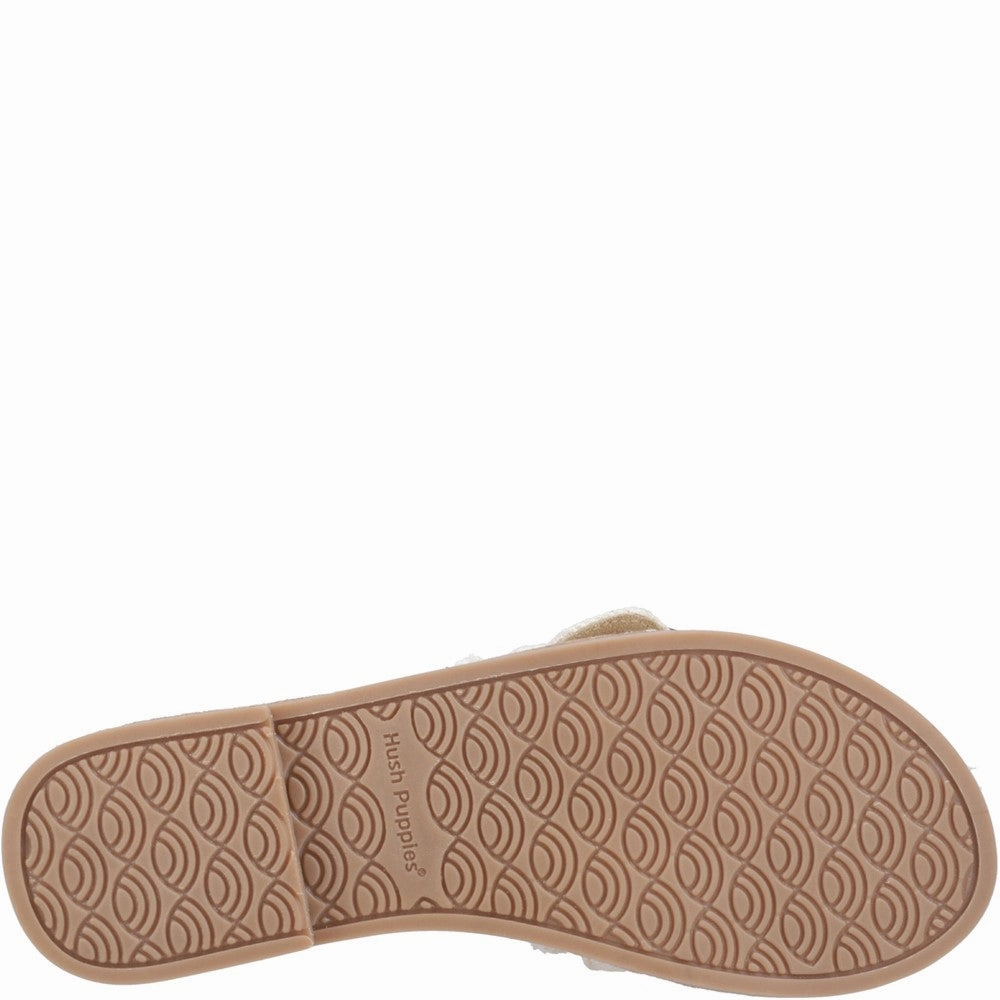 Comfortable Heel Hush Puppies Hayley Buckle Slide