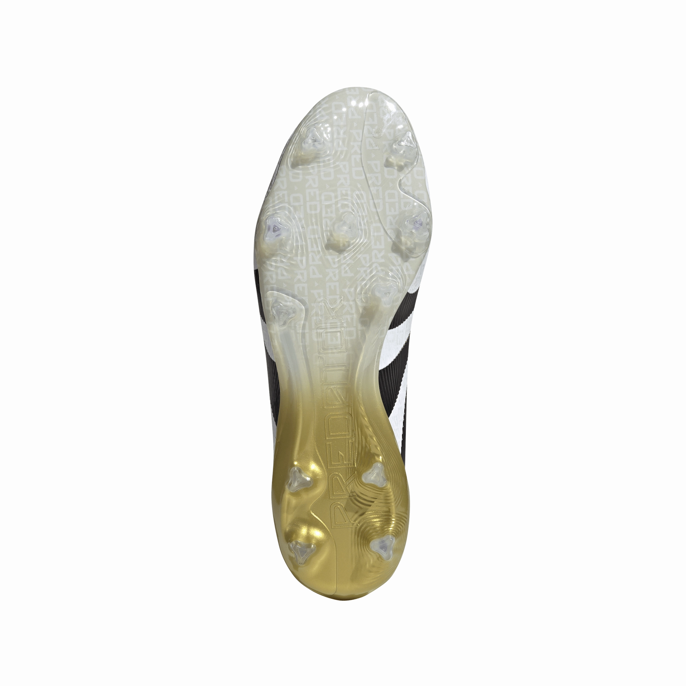 adidas Predator Elite FG Firm Ground Soccer Cleat - FTWhite/ CBlack/ Goldmt Speed Form Game Rush