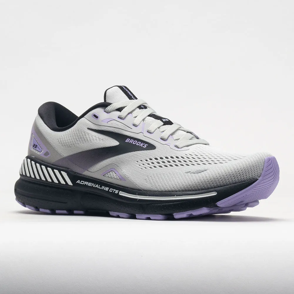morning running footwear Brooks Adrenaline GTS 23 Women's  Grey/Black/Purple