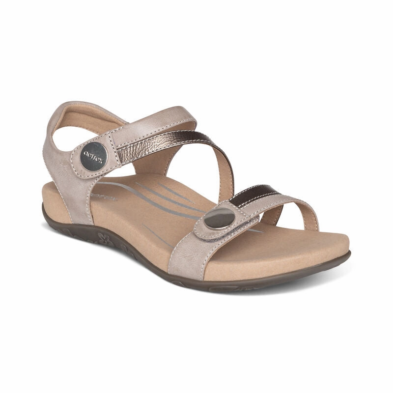 Women's Jess Adjustable Quarter Strap Smoke Weekend Ease