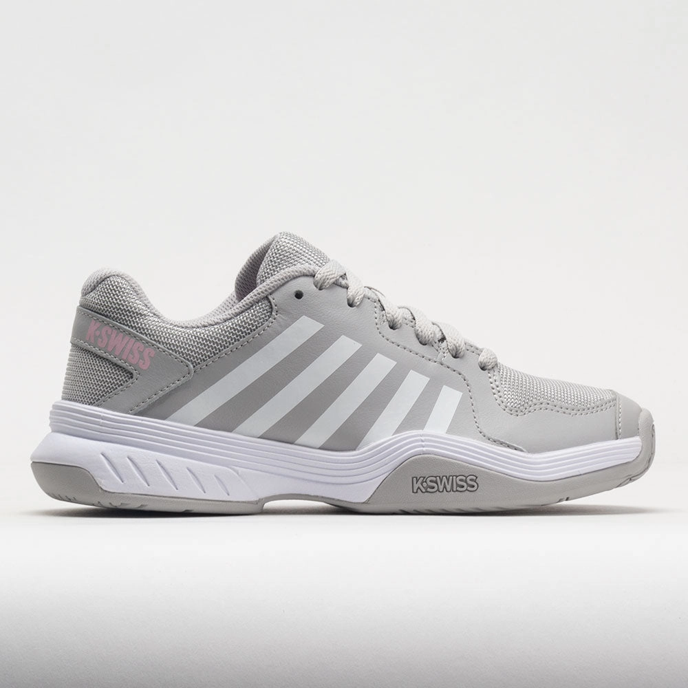 aerodynamic shoes Easy Slip   On K-Swiss Court Express Pickleball Women's  Vapor Blue/White/Coral Blush