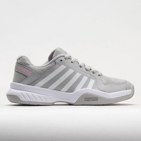 aerodynamic shoes Easy Slip   On K-Swiss Court Express Pickleball Women's  Vapor Blue/White/Coral Blush