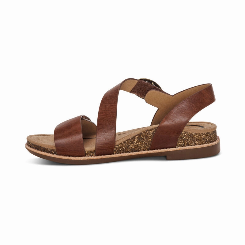 Women's Tamara Asymmetrical Quarter Strap Walnut Cold Weather