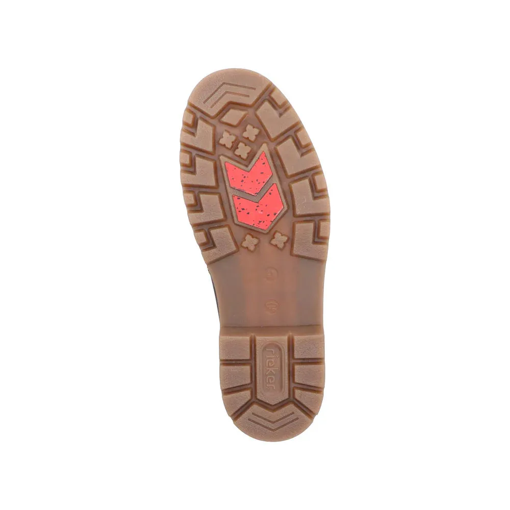 39871-25 Dark Brown Double Side Zip RTex Flat Form