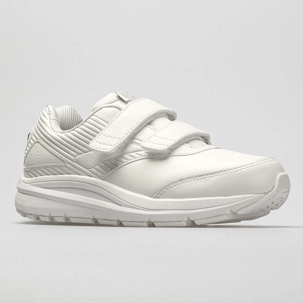 running on an indoor track shoes intermediate - level shoes Brooks Addiction Walker 2 V-Strap Men's  White/White
