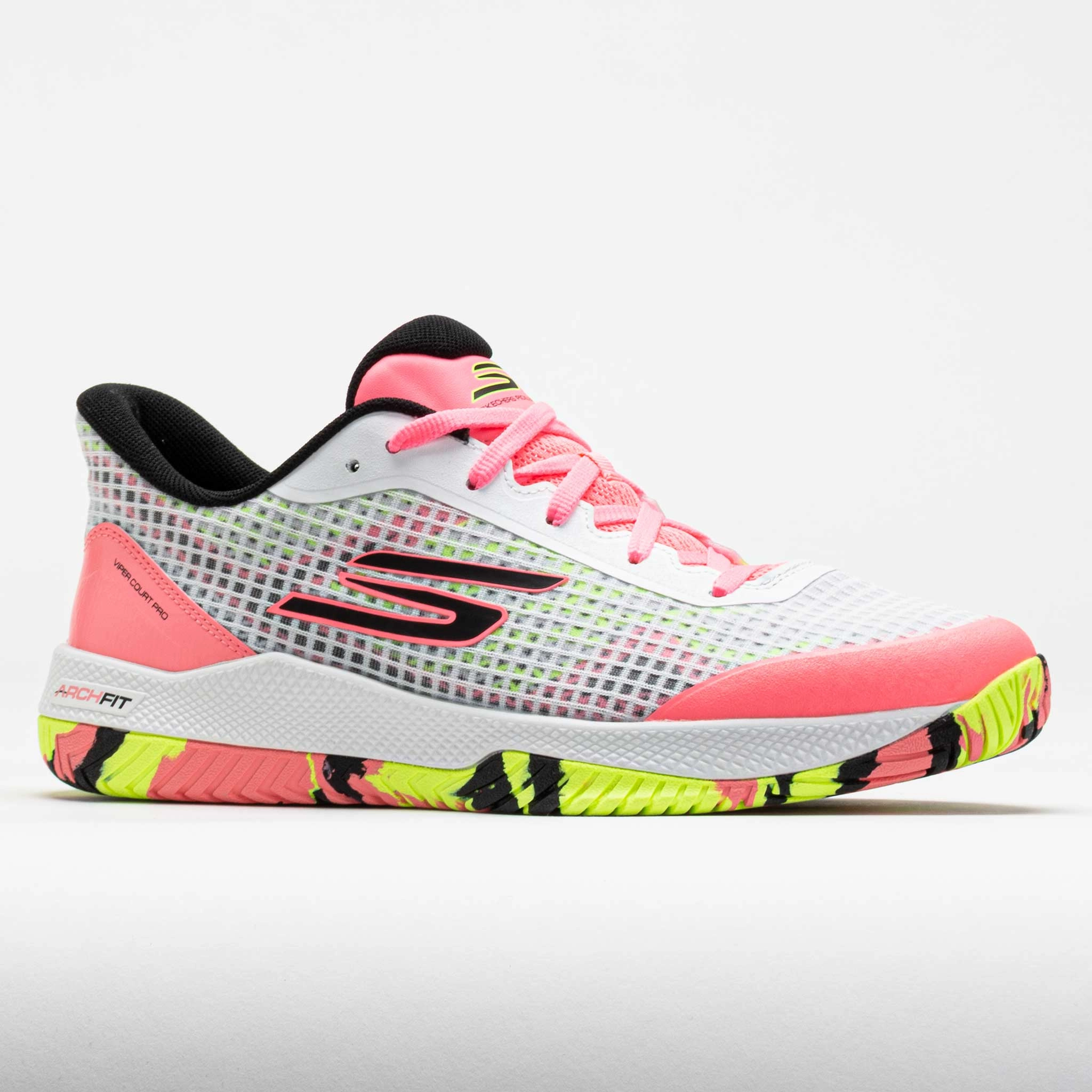 Skechers Viper Court Pro Men's  White/Multi Stretchy