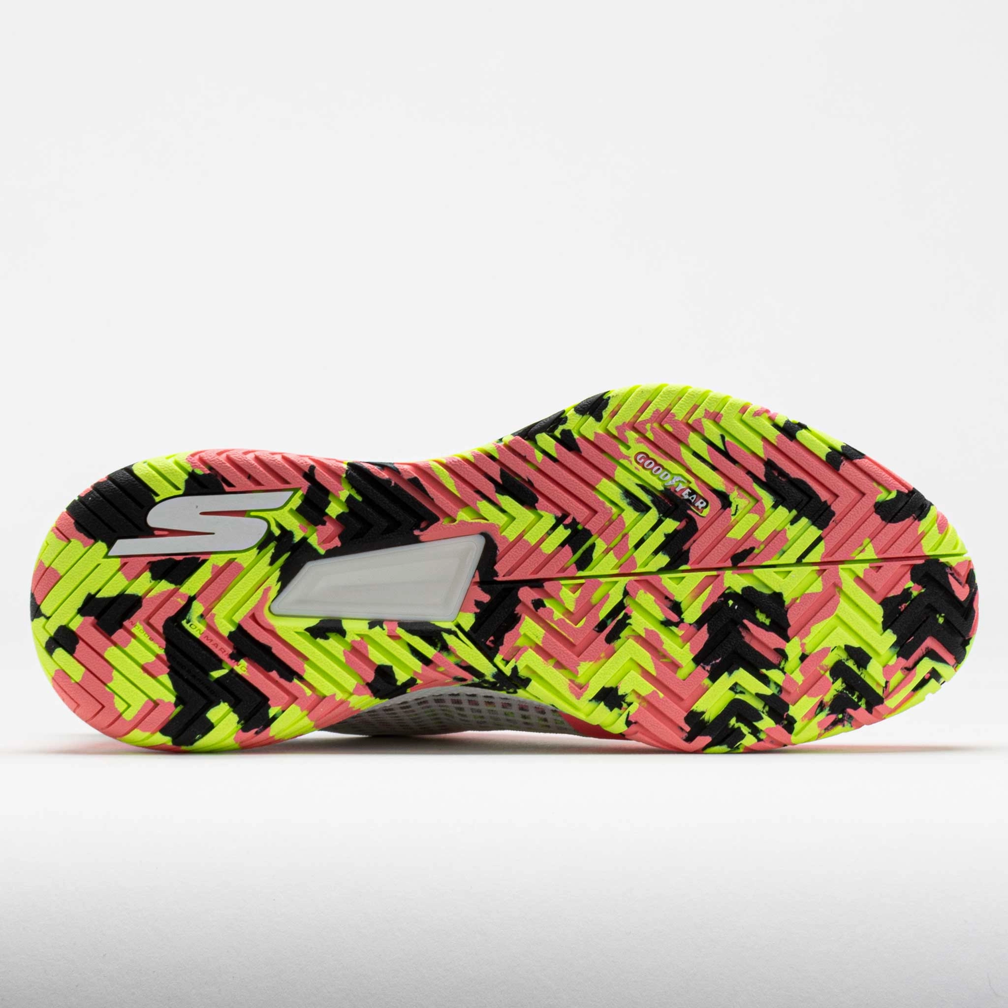 solo running shoe usability High Top Design Skechers Viper Court Pro Men's  White/Multi