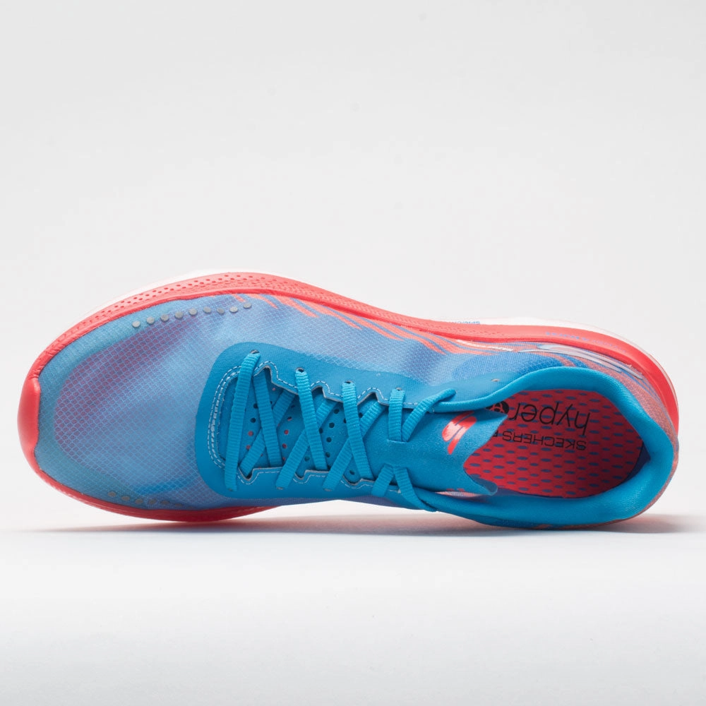 Skechers GOrun Razor Excess Women's  Blue/Coral reinforced - seams shoes hypoallergenic shoes