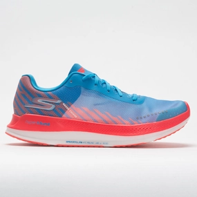 Skechers GOrun Razor Excess Women's  Blue/Coral hybrid sole shoes