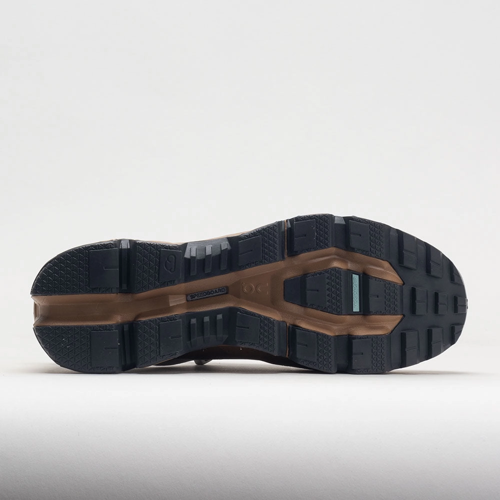 On Cloudwander Waterproof Men's  Pearl/Root vegan running option waterproof synthetic shoes