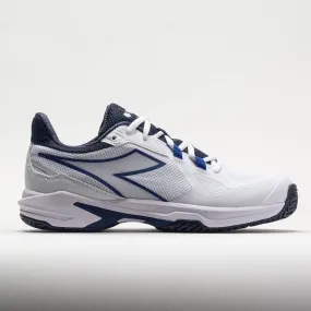 Multi   Directional Flex beach running Diadora Trofeo 2 Pickleball Men's  White/Surf the Web/Blue Corsair
