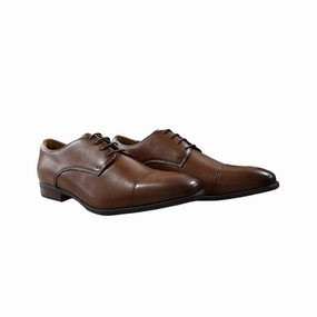 Weekend Outing Classic Design Nelson Cap Toe Cognac