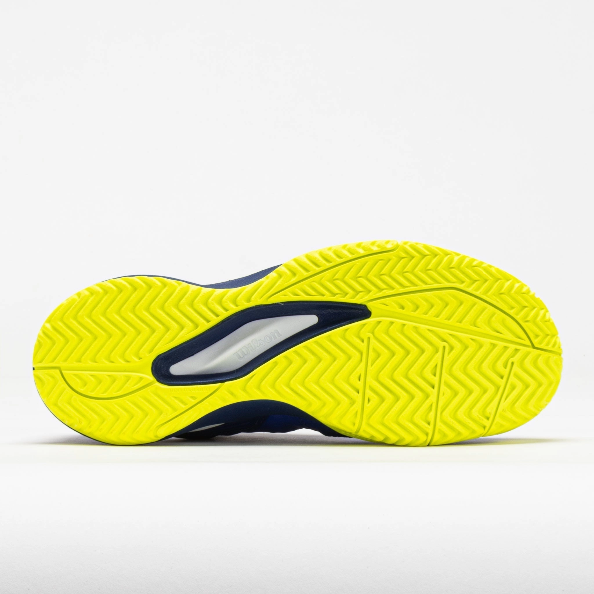 Wilson Rush Pro Ace Junior  Bluing/Blue Print/Safety Yellow sprinting footwear