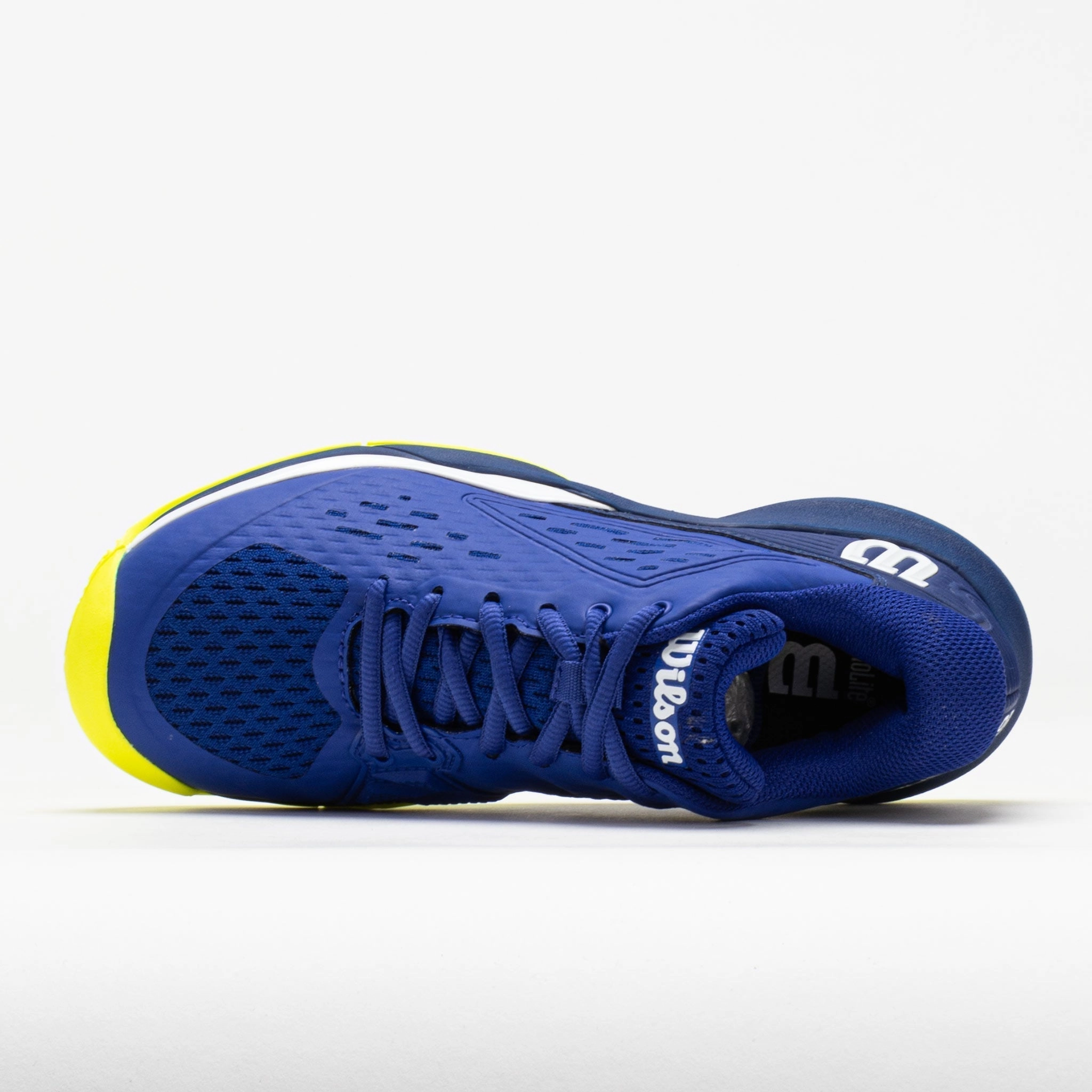 Wilson Rush Pro Ace Junior  Bluing/Blue Print/Safety Yellow Custom functional shoe utility