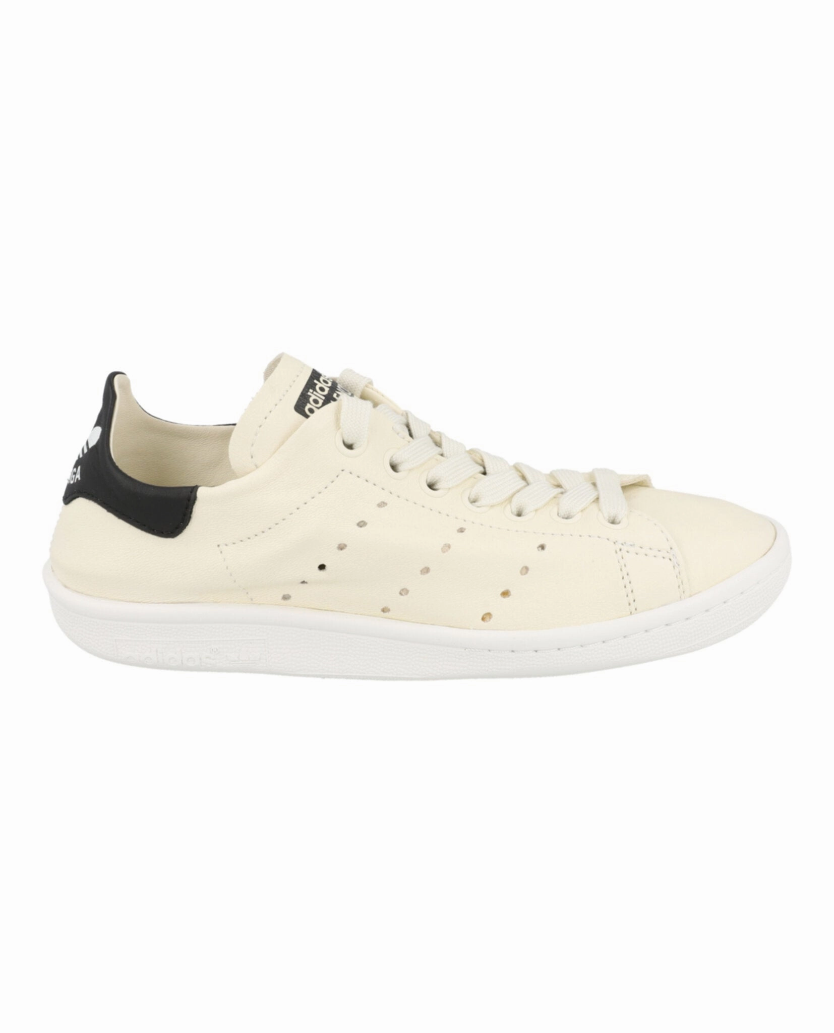 Balenciaga Adidas x  Stan Smith Sneakers Womens 721836-WBDV3-9001 Rockered Sole Adjustable Lace Lock