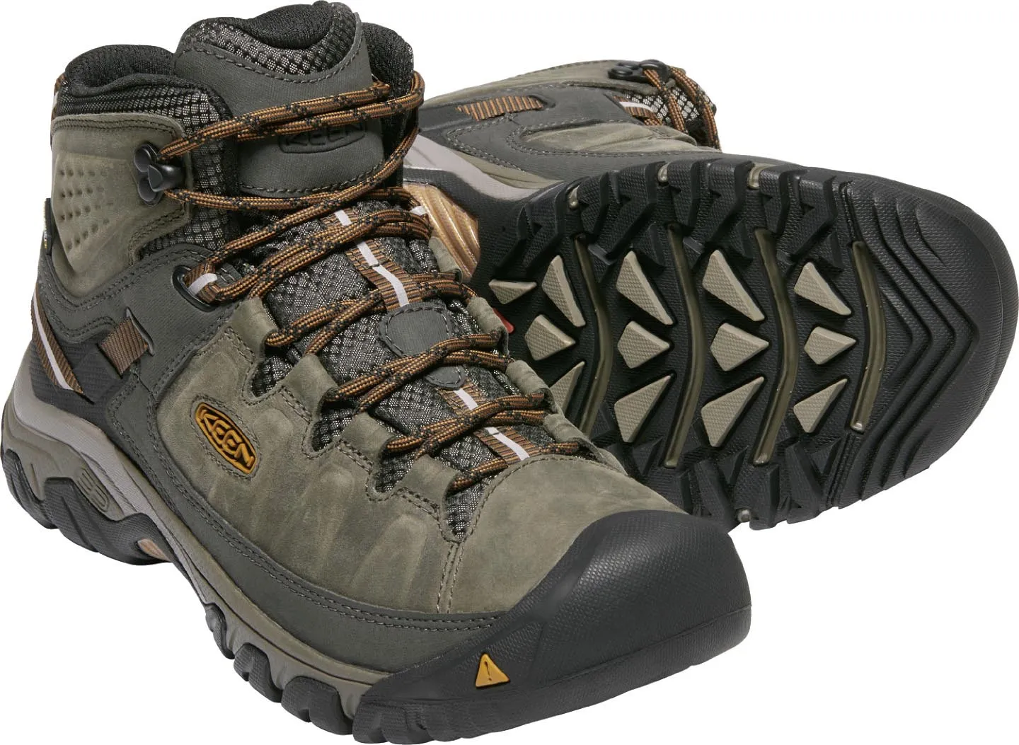 Targhee III Mid Waterproof Black Olive/Golden Brown Odor Resistant