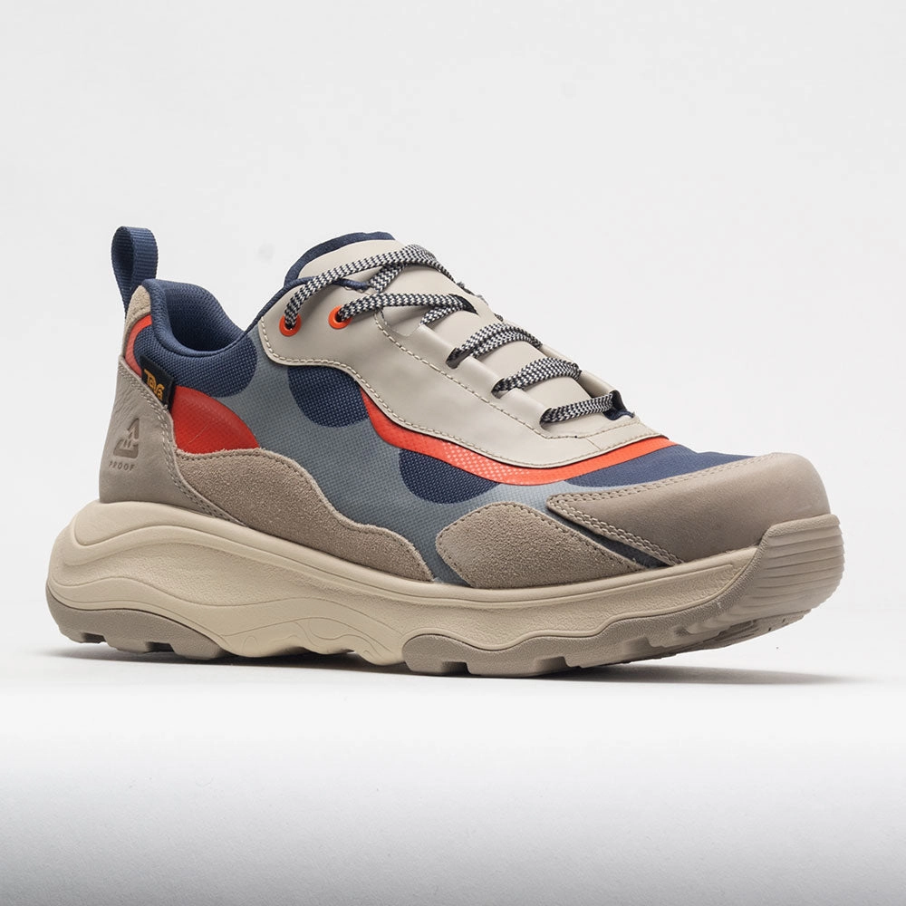 Teva Geotrecca Low RP Men's  Feather Grey/Orangeade energy - returning midsole shoes carbon - fiber - plate shoes