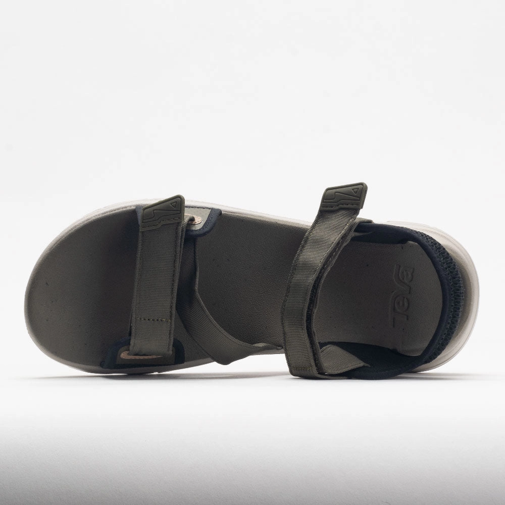 running for a way to stay active Teva Zymic Men's  Dark Olive/Teal Green