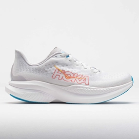 Recreational sports marathon readiness HOKA Mach 6 Women's  White/Nimbus Cloud