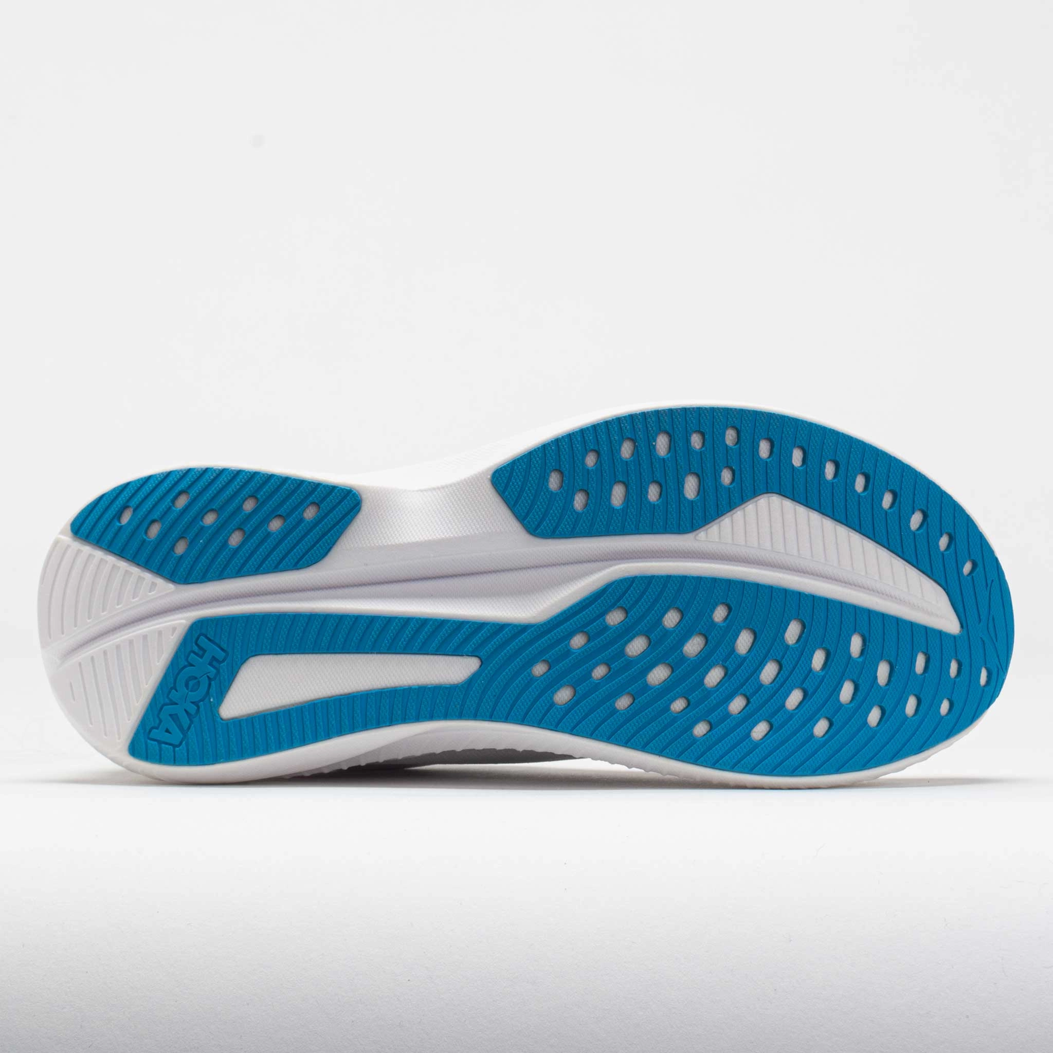 Breathable - lining Comfort System HOKA Mach 6 Women's  White/Nimbus Cloud