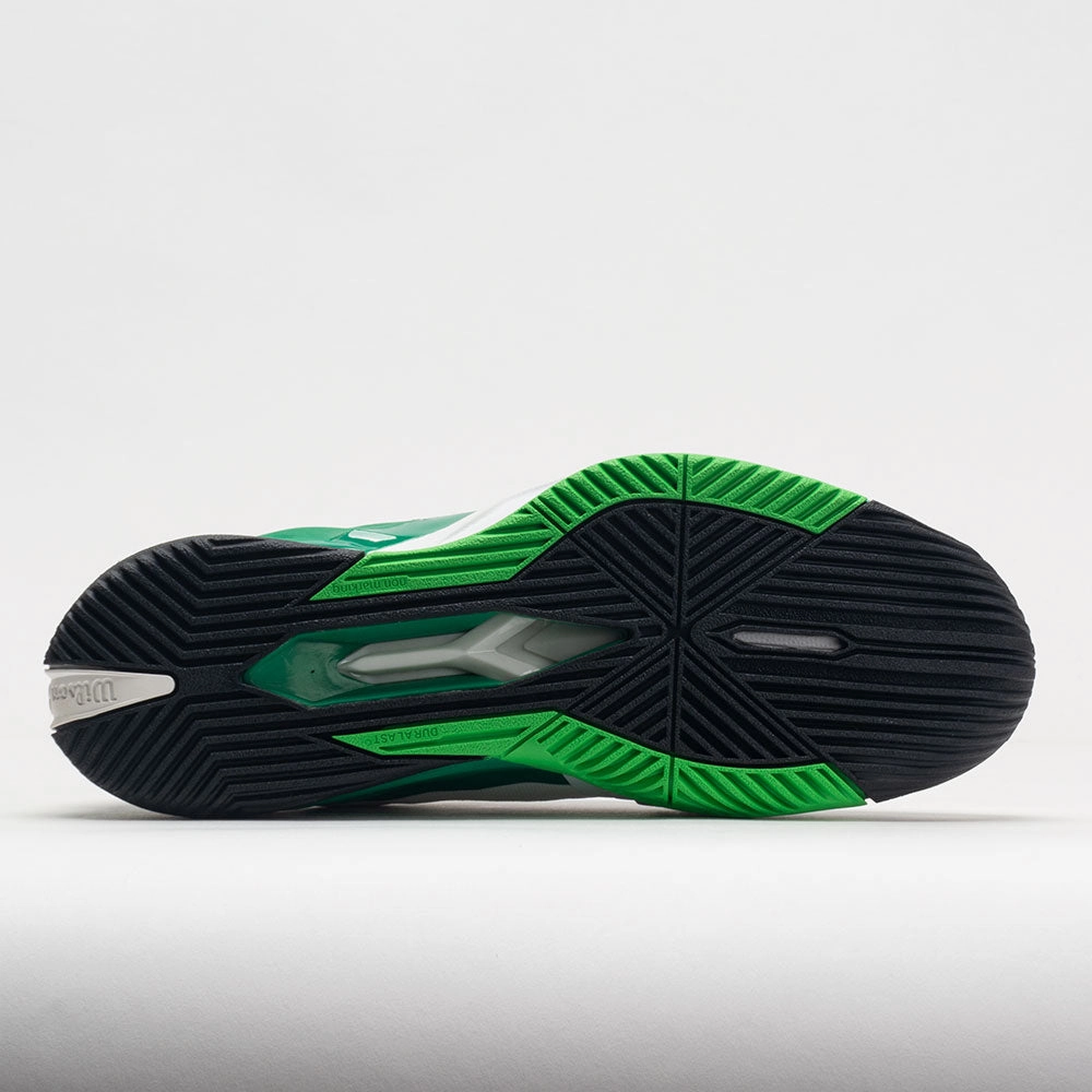 Wilson Rush Pro 4.0 Men's  White/Bosphorus/Green triathlete shoes circus - themed running gear