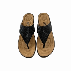 Comfortable Footwear for Summer Janice-03 Black