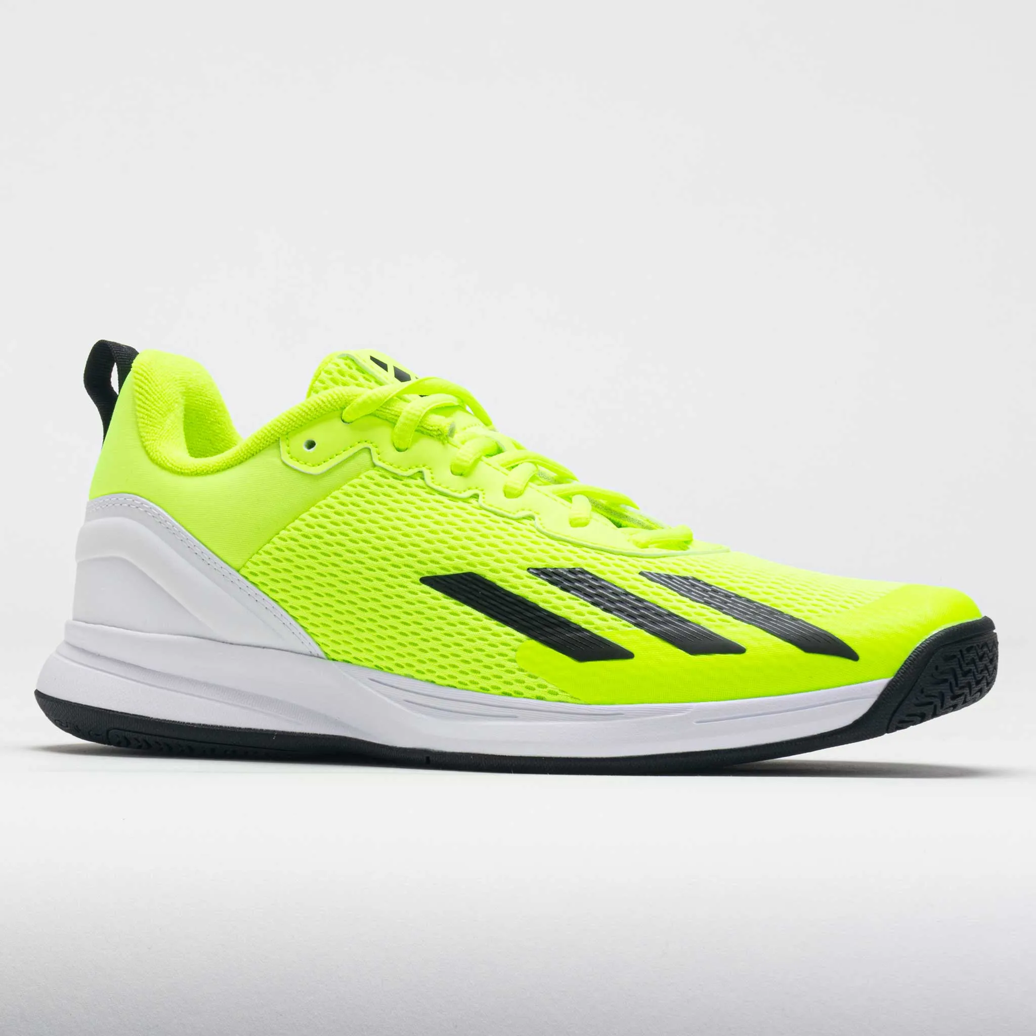 adidas CourtFlash Speed Men's  Lucid Lemon/Core Black/White EVA midsole shoes running in triathlons shoes