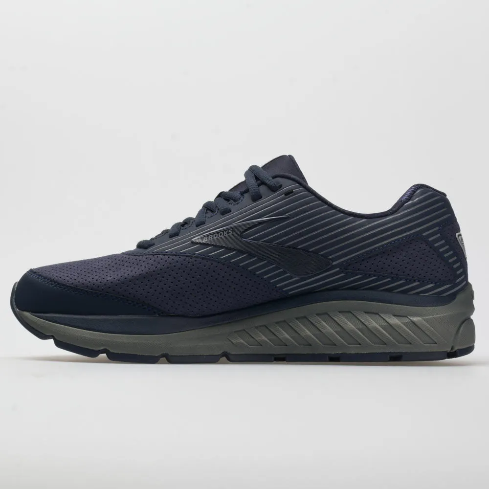 thin sole shoes hydro - resistant running shoes Brooks Addiction Walker Suede Men's  Peacoat/Shade/Peacoat