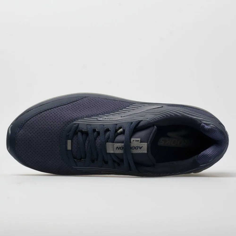 Brooks Addiction Walker Suede Men's  Peacoat/Shade/Peacoat sponsored shoes running in mountains