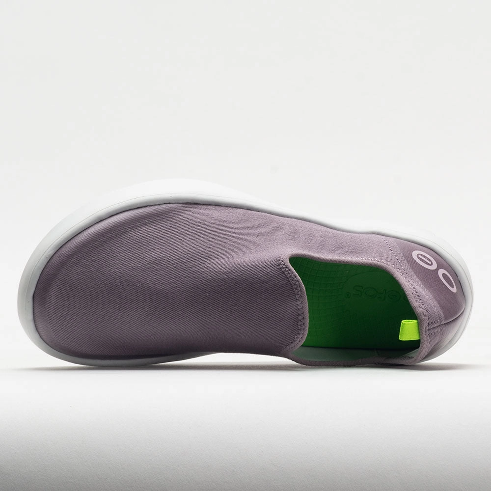 OOFOS OOmg eeZee Women's  White/Mauve running - achievement snow shoes